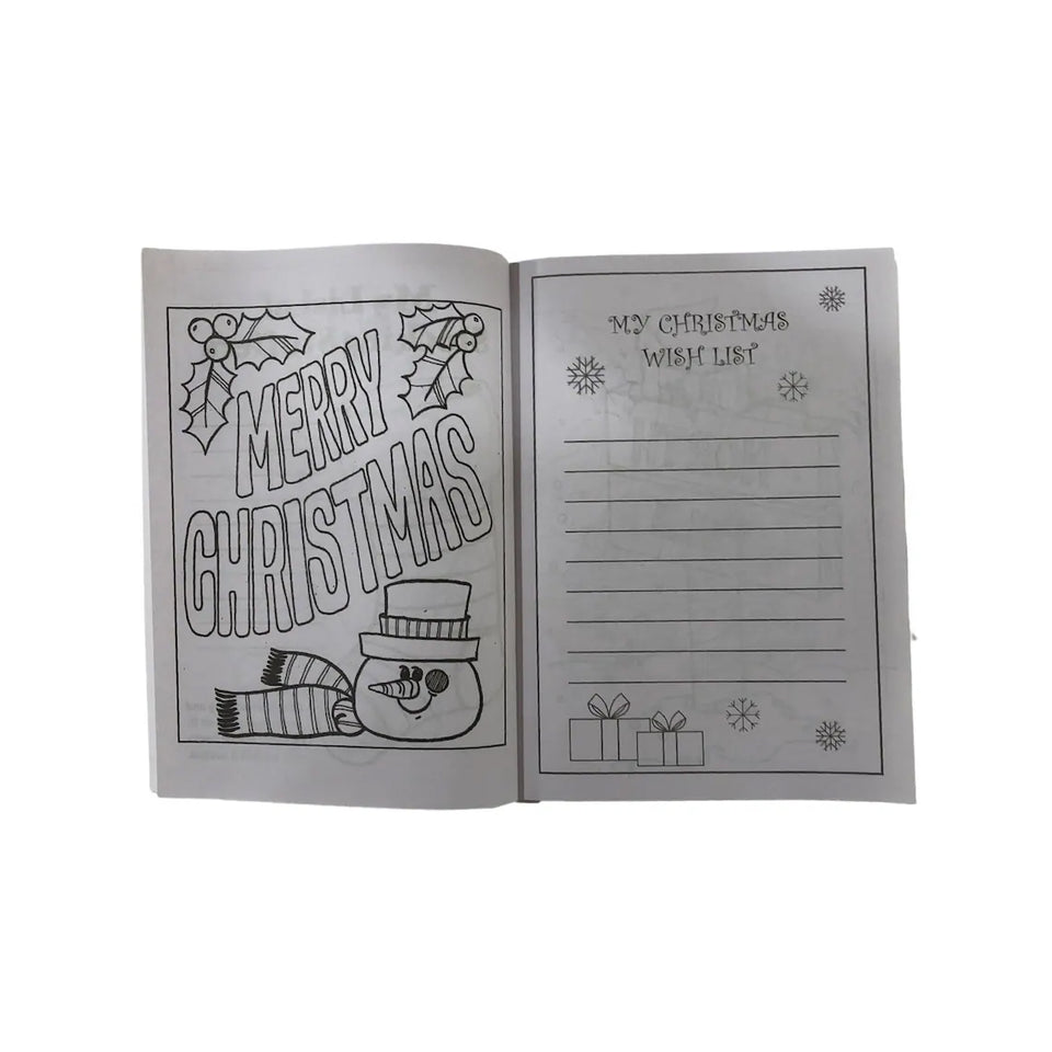 Santa Jumbo Coloring and Painting Activity Christmas Gift Craft Book for Kids and Children of All Ages