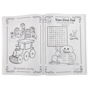 Rudolph The Red Nose Reindeer Bambi Santa Christmas Fun Coloring and Activity Christmas Gift Craft Books, With FREE Christmas gift bag