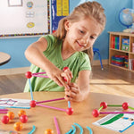 Learning Resources Stem Explorers Geomakers 58 Pcs Kids 5 Toy 3D Building LER 9293