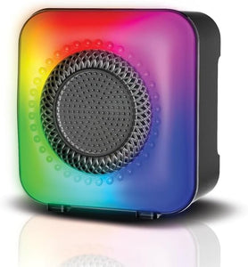 KC Republic Top Tech Audio Angel-5 Bluetooth Portable Speaker 4'' Woofer, Louder Volume, Disco Light, Rich Bass (Black)