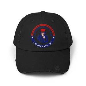 Laptops Don't Lie Democrats Do Unisex Distressed Caps, Donald Trump, Republican Cap, Political Cap, USA Flag Cap, America Cap, Election