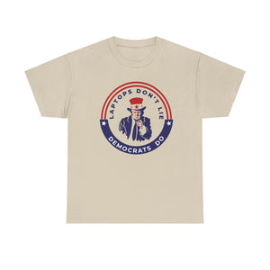 Laptops Don't Lie Democrats Do Cotton T-Shirt, President Donald Trump Tee, American Presidential Election Shirt, Political shirt, Patriotic