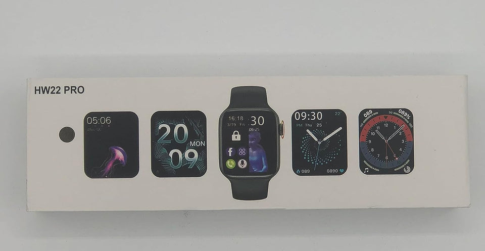 HW22 Pro Smart Watch With 1.75″ IPS Touch Display, Bluetooth 4.0, Wireless Charging, Blood Oxyg en Sensor and Heart Rate Sensor, for Men Women
