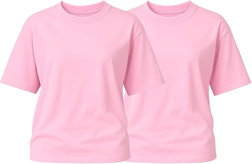 Classic Unisex Crew Neck T-Shirt – Soft Cotton Short Sleeve Tee for Men & Women – Casual Everyday Shirt