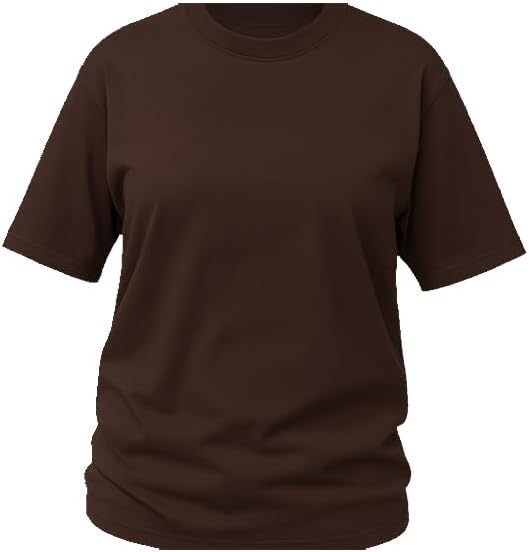 Classic Unisex Crew Neck T-Shirt – Soft Cotton Short Sleeve Tee for Men & Women – Casual Everyday Shirt