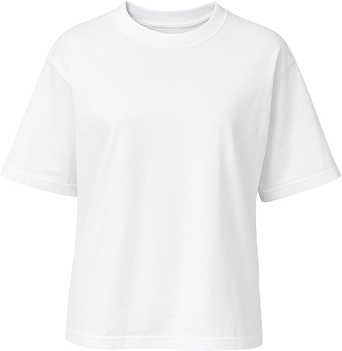 Classic Unisex Crew Neck T-Shirt – Soft Cotton Short Sleeve Tee for Men & Women – Casual Everyday Shirt