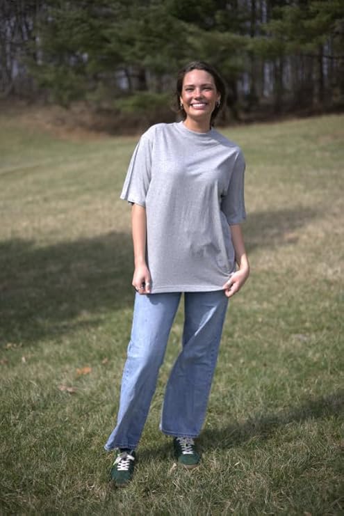 Classic Unisex Crew Neck T-Shirt – Soft Cotton Short Sleeve Tee for Men & Women – Casual Everyday Shirt