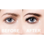 Eyebrow Extension Premium Kit with 2 Tray of Mink Eyebrows in Dark Brown Color, Comes on Mixed Length Trays 5-8 mm Mix, Eyebrow Premium Glue Clear & Dual Pack (Straight & Curved Tip) Extension Tweezer