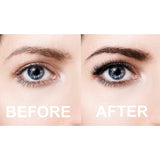 Eyebrow Extension Premium Kit with 2 Tray of Mink Eyebrows in Dark Brown Color, Comes on Mixed Length Trays 5-8 mm Mix, Eyebrow Premium Glue Clear & Dual Pack (Straight & Curved Tip) Extension Tweezer