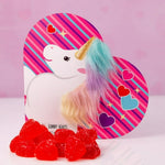 Valentine's Day 25 Lollipop Bouquet With 5 lollipops per bouquet, Fruit Punch, Artificially Flavored, Total 125 Valentine lollipops
