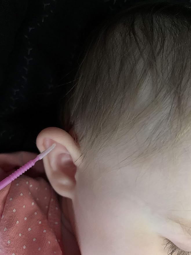 Baby Boogie and Eye Gookie Brushes, Felt Tip Mini Brushes Get in Hard to Reach Places and Clean Earwax, Boogies, and Gookies Easily