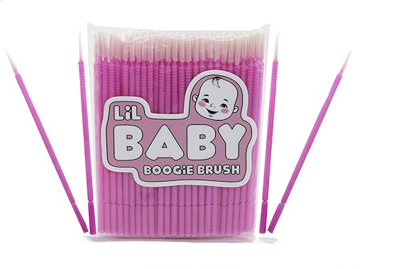 Baby Boogie and Eye Gookie Brushes, Felt Tip Mini Brushes Get in Hard to Reach Places and Clean Earwax, Boogies, and Gookies Easily