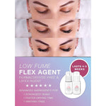 Eyebrow Extensions Kit with 2 Trays of Mink Eyebrows in Dark Brown, Eyebrow Extension Glue Clear & Extension Tweezers, Comes on Mixed Length Trays 5-8 mm KC Republic (Dark Brown 2-Pack, Black Tweezer)