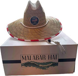 American Flag Fabric Pattern Print Straw Sunhat Men & Women, Lifeguard Hat, Beach, Swim, Cruise, Paddle Board, Boat, Fishing