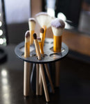 KC Republic Makeup Brush Drying Rack & Organizer – Compact, Space-Saving Stand for Air-Drying Eyeshadow, Blending & Face Brushes, Ideal for Women’s