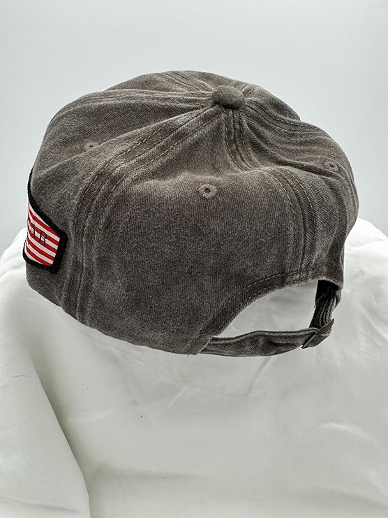 Trump Hat Trump 2024 MAGA Hat Trump 2024 Hat Make America Great Again Hat Adjustable Baseball Cap (MAGA Again Gray)