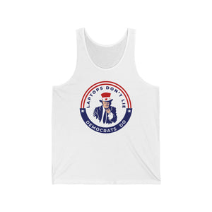 Laptops Don't Lie Democrats Do Unisex Jersey Tank, President Donald Trump Tee, American Presidential Election Shirt, Political shirt