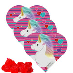 Valentine's Day 25 Lollipop Bouquet With 5 lollipops per bouquet, Fruit Punch, Artificially Flavored, Total 125 Valentine lollipops