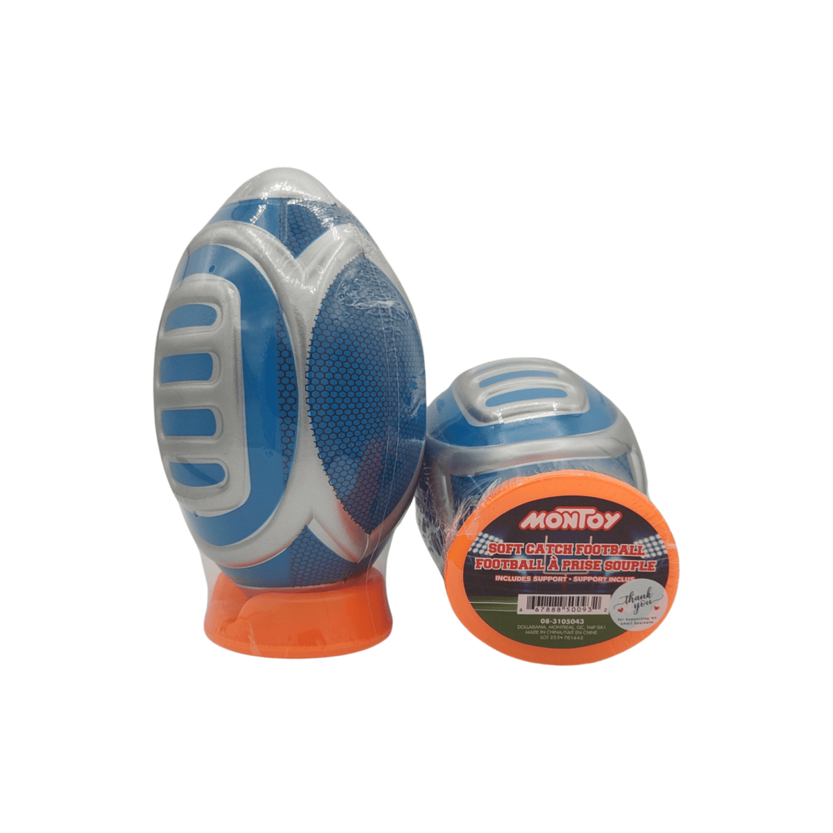 MonToy Soft Catch Football Football A Prise Soupl, In Blue Color ...