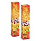 Slim Jim Giant Smoked Meat Sticks, Nacho Flavor, 6g Protein Per Stick, 0.97 oz. 2 Boxes (24 Count Each)