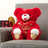 Way To Celebrate Valentine’s Day Large Sweetheart Teddy Bear Red