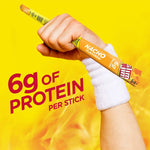 Slim Jim Giant Smoked Meat Sticks, Nacho Flavor, 6g Protein Per Stick, 0.97 oz. 2 Boxes (24 Count Each)