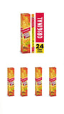 Slim Jim Giant Original Flavor Smoked Meat 24 Count 6g Protein Snack - 4 pack