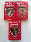 Valentine’s Day Gift – Jumbo 34" Teddy Bear with Dog-Themed "Happy Valentine’s Day" Candy – Soft Plush & Sweet Treat Combo