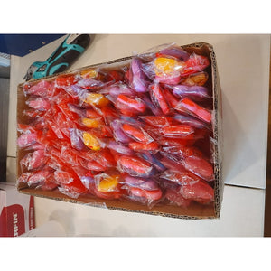 Valentine's Day 25 Lollipop Bouquet With 5 lollipops per bouquet, Fruit Punch, Artificially Flavored, Total 125 Valentine lollipops