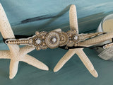 Ear Saver Face Mask Headband Designer with Adjustable Elastic and Felt Backing In Crystal Rhinestones | Save Your ears