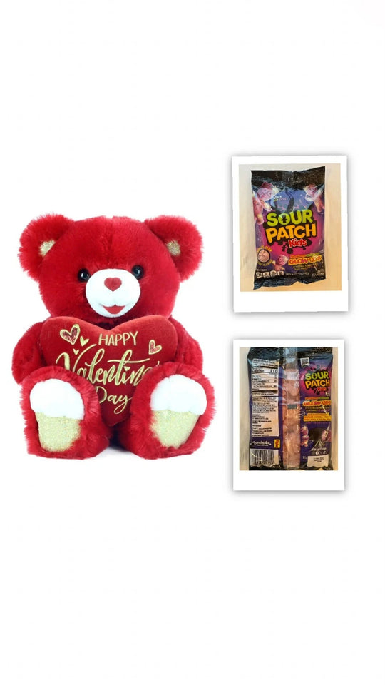 Way To Celebrate Valentine’s Day Large Sweetheart Teddy Bear Red
