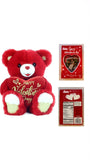 Way To Celebrate Valentine’s Day Large Sweetheart Teddy Bear Red