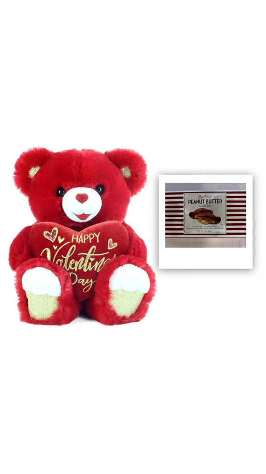 Way To Celebrate Valentine’s Day Large Sweetheart Teddy Bear Red