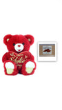 Way To Celebrate Valentine’s Day Large Sweetheart Teddy Bear Red