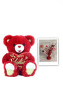 Way To Celebrate Valentine’s Day Large Sweetheart Teddy Bear Red