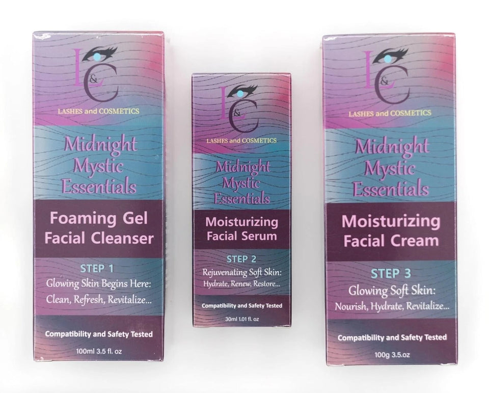 LED Mask Therapy Midnight Essentials Set – Hydrating & Revitalizing for All Skin