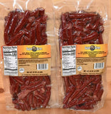 Sugar River Hot Beef Stick Ends & Pieces BULK 4 Pounds 2X 2 LBS (Hot Snack)