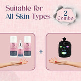 LED Mask Skincare Essentials – Complete 4-Step Moisturizing Set All skin Type