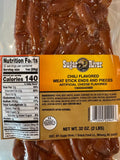 Sugar River Chili Meat Snack Links Ends & Pieces 2 lbs (Chili Flavored Meat)