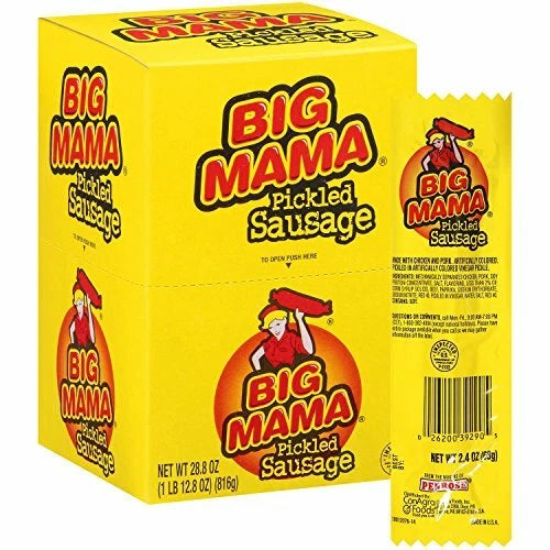 Sugar River Taco Meat Stick Ends & Pieces (32 oz) + Pickled Sausage Protein Snack Combo Pack