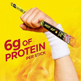 Slim Jim Giant Smoked Meat Sticks, Hot AF Flavor, 6g Protein Per Stick, 24 Count