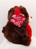 Cute Small Teddy Bear Perfect Gift for Valentine's Day Soft Stuffed Toy Plush