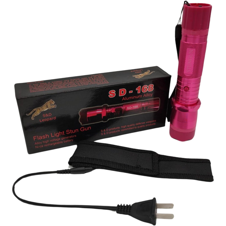Rechargeable SD-168 Aluminum Alloy Flashlight with LED Flashlight, Rec – Malabar Hat Company