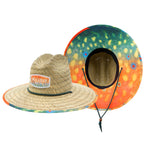 Fish Scales Men's Sun Hat Straw Hat For Beach, Boating, Fishing, Walking, or Hanging By The Pool