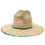 Fish Scales Men's Sun Hat Straw Hat For Beach, Boating, Fishing, Walking, or Hanging By The Pool