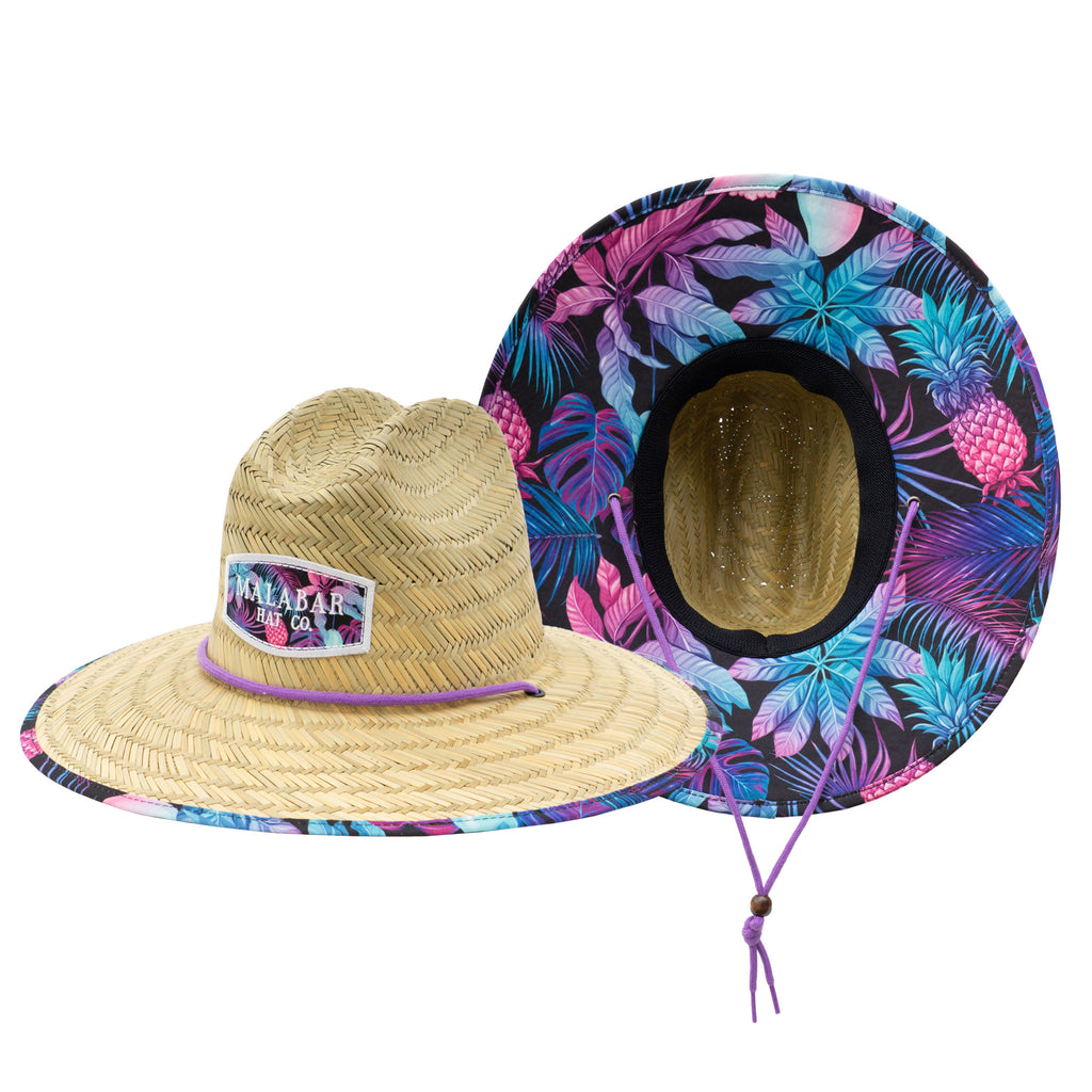 Qwave Mens Straw Hat Cool Fishing Print Designs, Beach Gear, 58% OFF